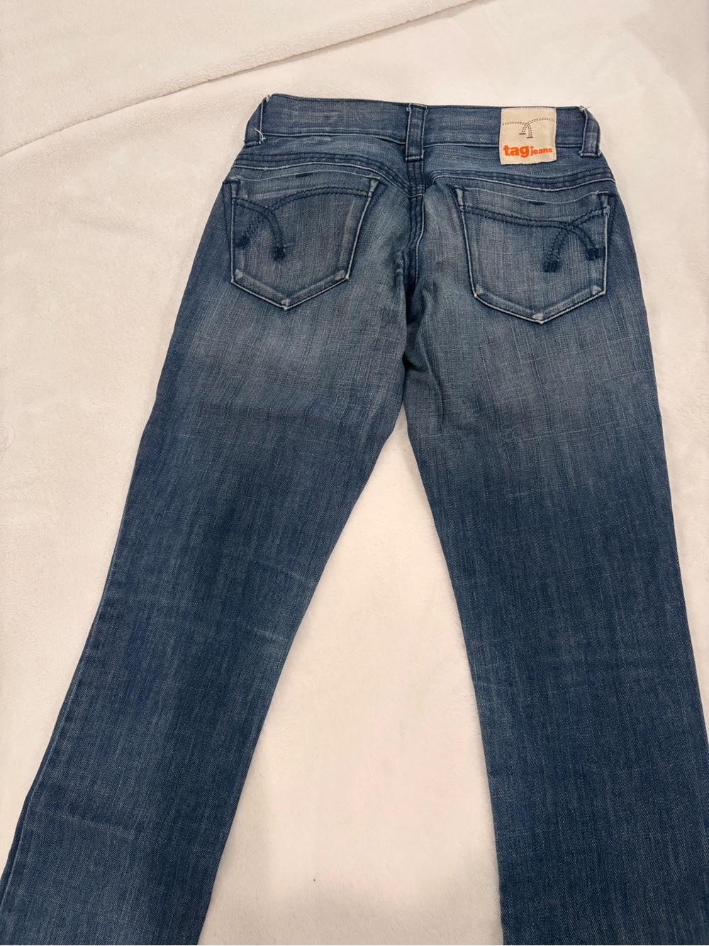 Tag Jeans Women's Boot Cut - Faded Blue Denim